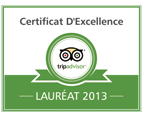 Certificat d'Excellence - Lauréat 2013 Couleur Café